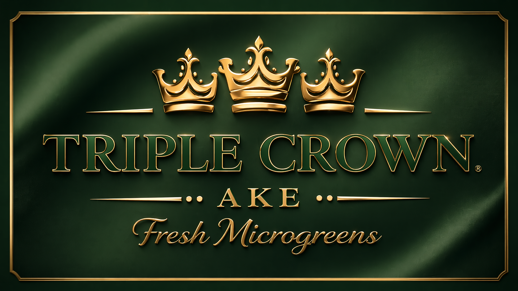 Triple Crown AKE Fresh Microgreens